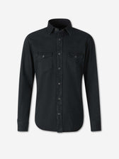 Tom Ford Hombre Barcelona Camisa Sarga Algodón color Negro sku 531-006730 01 - Foto 1