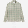 Ami Paris Hombre Barcelona Camisa Cuadros color Verde Menta sku 531-006732 01 - Foto 1