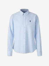 Ami Paris Hombre Barcelona Camisa Casual Algodón color Azul Celeste sku 531-006739 01 - Foto 1
