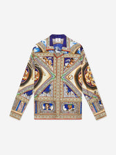 Casablanca Hombre Barcelona Camisa Estampada Seda color Multicolor sku 531-006744 01 - Foto 1