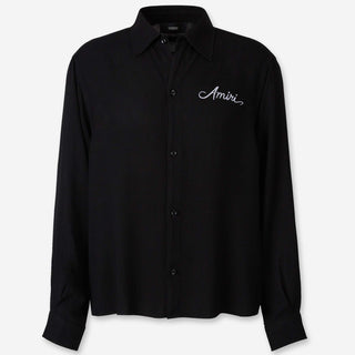 Amiri Hombre Barcelona Camisa Casual Viscosa color Negro sku 531-006747 01 - Foto 1