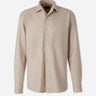 Brioni Hombre Barcelona Camisa Lisa Marcellino color Beige sku 531-006748 02 - Foto 1