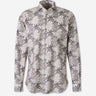 Vincenzo di Ruggiero Hombre Barcelona Camisa Estampada Algodón color Verde Militar sku 531-006759 01 - Foto 1