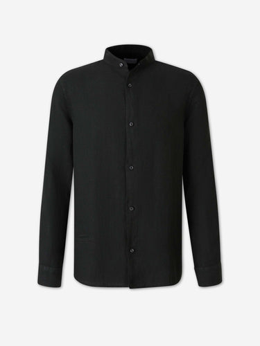 Santa Eulalia Hombre Barcelona Camisa Lisa Lino color Negro sku 531-006763 01 - Foto 1