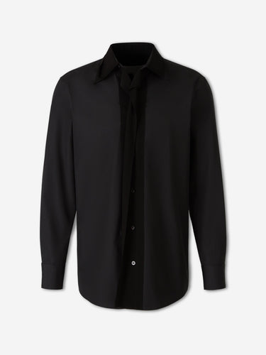 Maison Margiela Hombre Barcelona Camisa Algodón Cupro color Negro sku 531-006768 01 - Foto 1