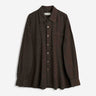 Our Legacy Hombre Barcelona Camisa Texturizada color Marrón Oscuro sku 531-006770 01 - Foto 1