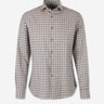 Canali Hombre Barcelona Camisa Cuadros Algodón color Gris sku 531-006773 01 - Foto 1