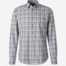 Canali Hombre Barcelona Camisa Cuadros Algodón color Gris sku 531-006774 01 - Foto 1