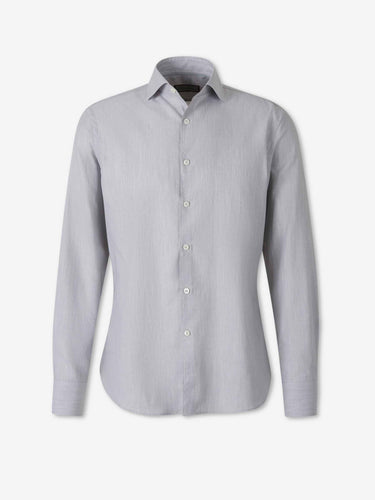 Canali Hombre Barcelona Camisa de Vestir Algodón color Gris Claro sku 531-006775 01 - Foto 1