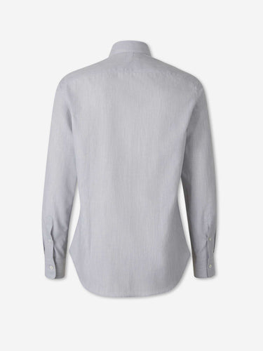 Canali Hombre Barcelona Camisa de Vestir Algodón color Gris Claro sku 531-006775 01 - Foto 2
