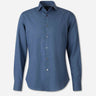 Canali Hombre Barcelona Camisa Lisa Algodón color Azul Marino sku 531-006775 03 - Foto 1