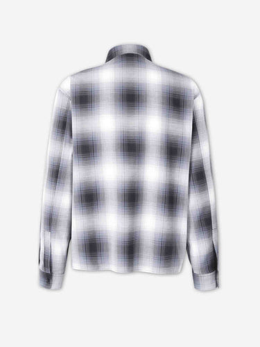 Amiri Hombre Barcelona Camisa Estampada Cuadros color Blanco Y Negro sku 531-006782 01 - Foto 2
