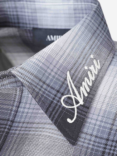 Amiri Hombre Barcelona Camisa Estampada Cuadros color Blanco Y Negro sku 531-006782 01 - Foto 3