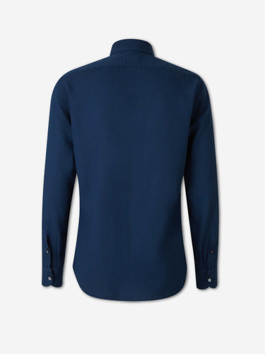 Santa Eulalia Hombre Barcelona Camisa Lisa Algodón color Azul Marino sku 531-006784 01 - Foto 2