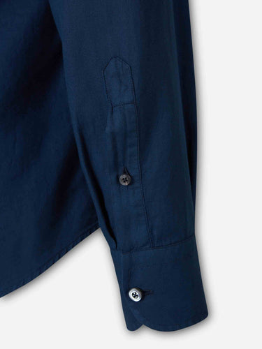 Santa Eulalia Hombre Barcelona Camisa Lisa Algodón color Azul Marino sku 531-006784 01 - Foto 4