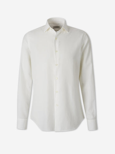 Santa Eulalia Hombre Barcelona Camisa Lisa Algodón color Blanco sku 531-006784 03 - Foto 1