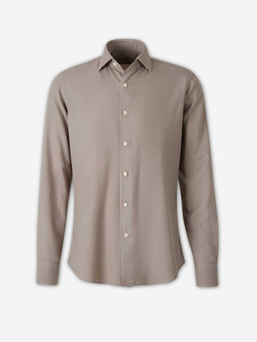 Santa Eulalia Hombre Barcelona Camisa Lisa Algodón color Gris sku 531-006784 04 - Foto 1