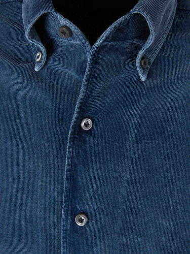 Santa Eulalia Hombre Barcelona Camisa Pana Algodón color Azul Marino sku 531-006785 01 - Foto 3