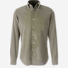 Santa Eulalia Hombre Barcelona Camisa Pana Algodón color Verde Oscuro sku 531-006785 02 - Foto 1