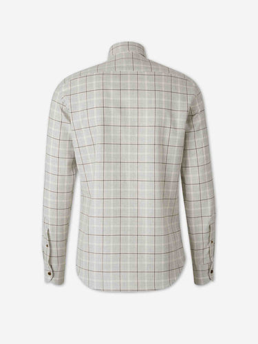 Santa Eulalia Hombre Barcelona Camisa Cuadros Algodón color Gris Claro sku 531-006794 01 - Foto 2