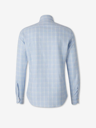 Santa Eulalia Hombre Barcelona Camisa Cuadros color Azul Celeste sku 531-006795 01 - Foto 2