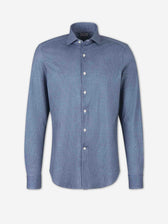Santa Eulalia Hombre Barcelona Camisa Estampada Algodón color Azul Marino sku 531-006796 01 - Foto 1