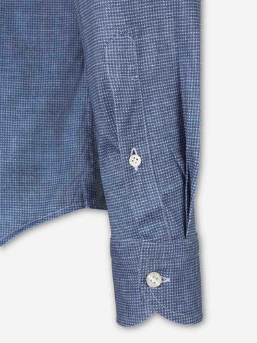 Santa Eulalia Hombre Barcelona Camisa Estampada Algodón color Azul Marino sku 531-006796 01 - Foto 4