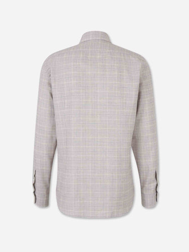 Vincenzo di Ruggiero Hombre Barcelona Camisa Lana Algodón color Verde sku 531-006801 01 - Foto 2