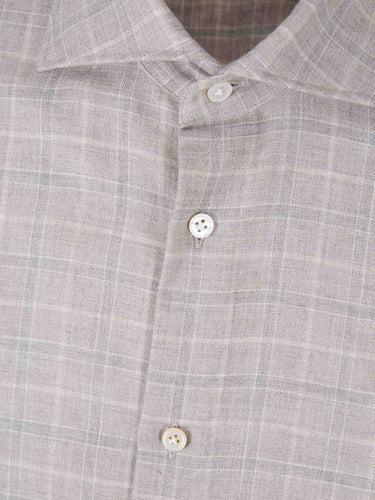 Vincenzo di Ruggiero Hombre Barcelona Camisa Lana Algodón color Verde sku 531-006801 01 - Foto 3