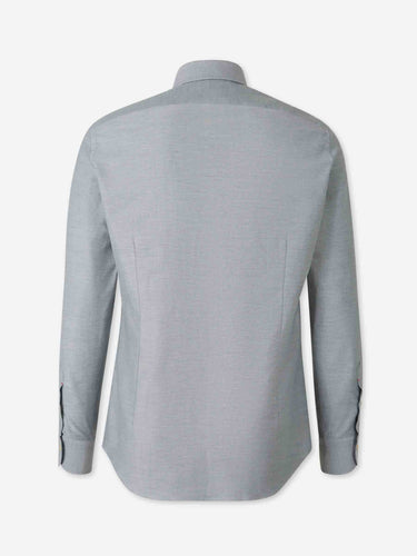 Santa Eulalia Hombre Barcelona Camisa Vestir Algodón color Gris Oscuro sku 531-006830 02 - Foto 2