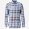Luigi Borrelli Hombre Barcelona Camisa Estampada Cuadros color Azul Celeste sku 531-006832 01 - Foto 1