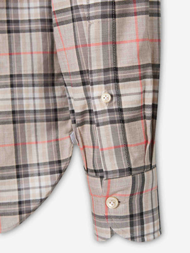 Luigi Borrelli Hombre Barcelona Camisa Estampada Cuadros color Marrón sku 531-006832 02 - Foto 4