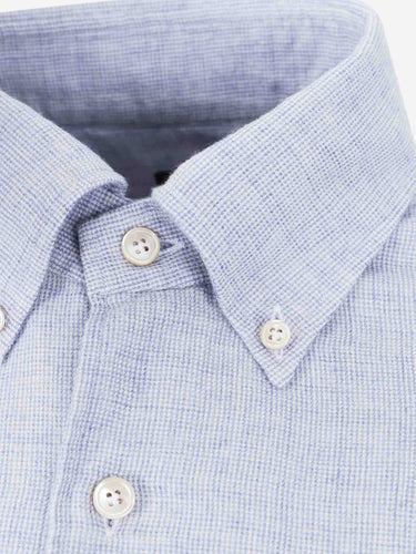 Luigi Borrelli Hombre Barcelona Camisa Texturizada color Azul Celeste sku 531-006836 01 - Foto 3