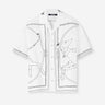 Jacquemus Hombre Barcelona Camisa Bowling Algodón color Blanco sku 532-000679 01 - Foto 1