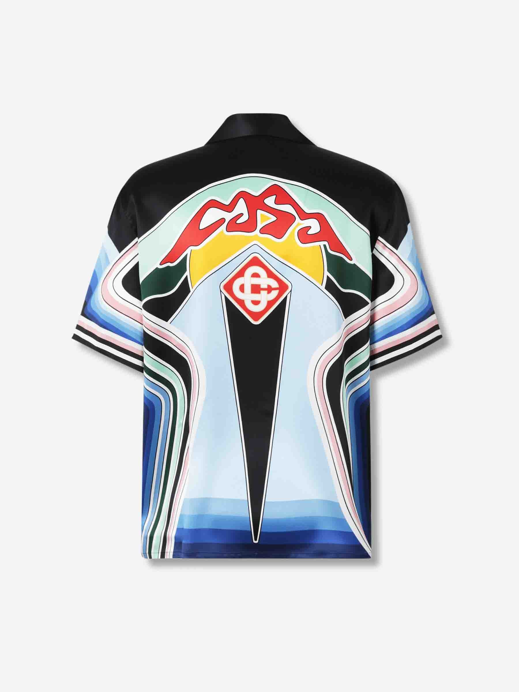 Casablanca Hombre Barcelona Camisa Graphic Mountain color Multicolor sku 532-000685 02 - Foto 2