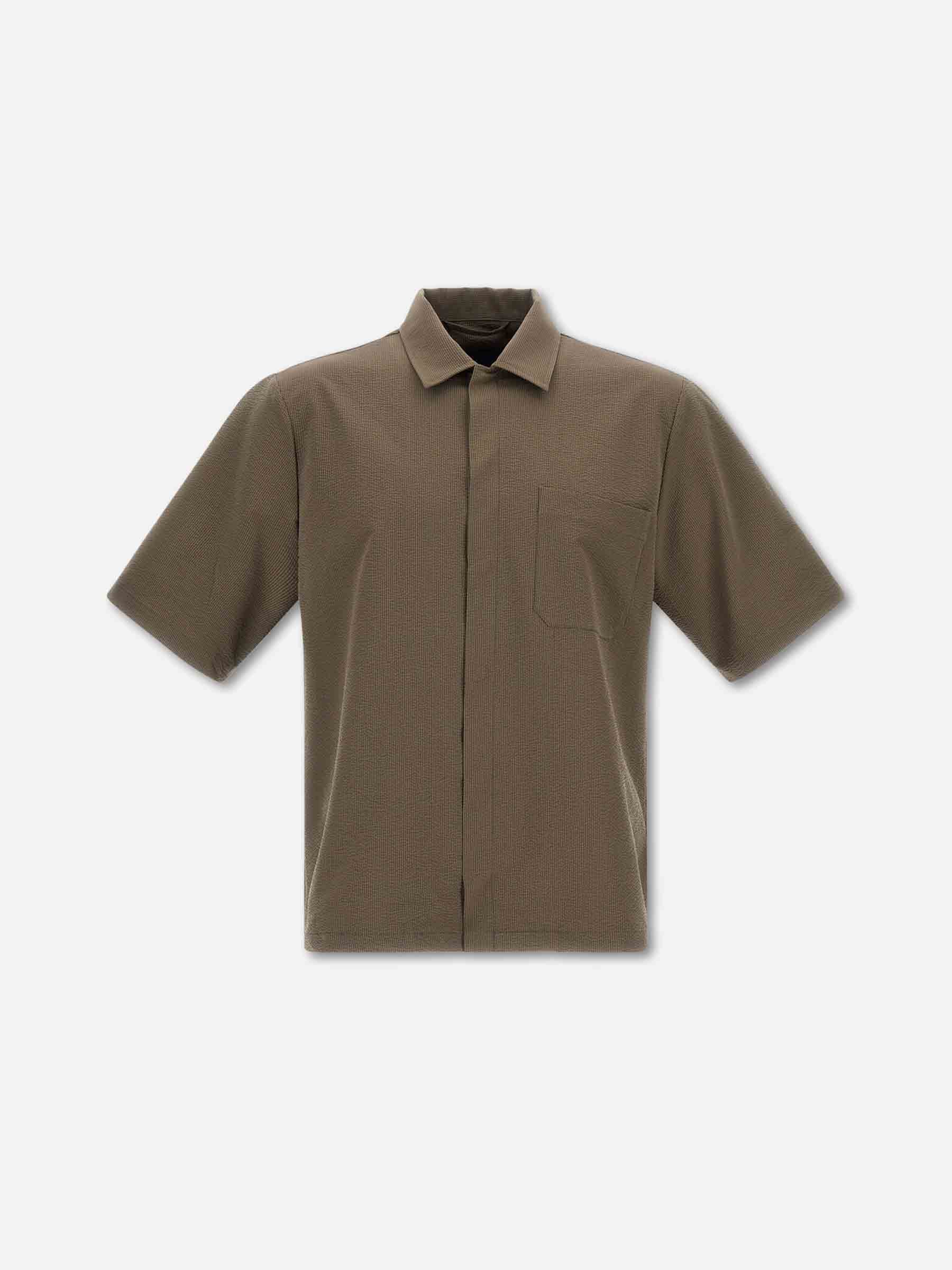 Herno Hombre Barcelona Camisa de manga corta color Marrón sku 532-000697 01 - Foto 1