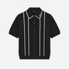 Amiri Hombre Barcelona Camisa Punto Rayas color Negro sku 532-000701 01 - Foto 1