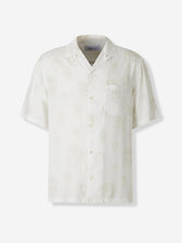 Alexander McQueen Hombre Barcelona Camisa Casual Calavera color Blanco sku 532-000705 01 - Foto 1