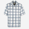 Jil Sander Hombre Barcelona Camisa Estampada Check color Azul Celeste sku 532-000707 01 - Foto 1