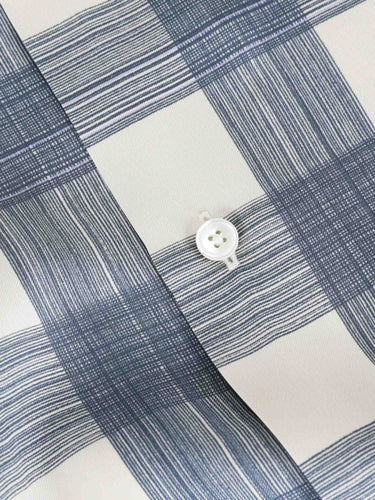 Jil Sander Hombre Barcelona Camisa Estampada Check color Azul Celeste sku 532-000707 01 - Foto 4