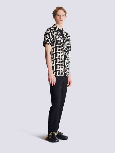 Balmain Hombre Barcelona Camisa Monograma Pijama color Multicolor sku 532-000711 01 - Foto 2