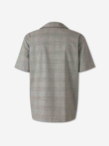 Balmain Hombre Barcelona Camisa Motivo Príncipe de Gales color Blanco Y Negro sku 532-000713 01 - Foto 2