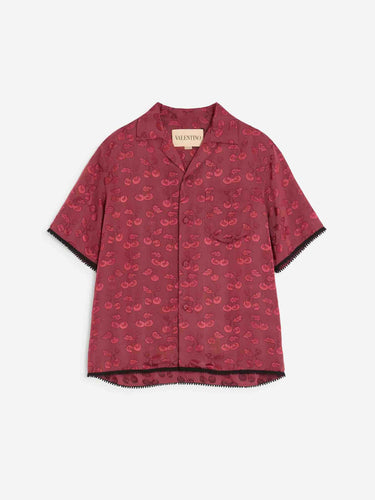 Valentino Hombre Barcelona Camisa Casual Cherryfic color Rojo sku 532-000715 01 - Foto 1