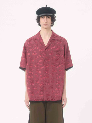 Valentino Hombre Barcelona Camisa Casual Cherryfic color Rojo sku 532-000715 01 - Foto 2
