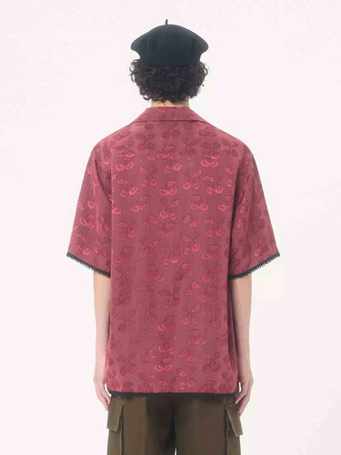 Valentino Hombre Barcelona Camisa Casual Cherryfic color Rojo sku 532-000715 01 - Foto 3