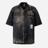 Maison Mihara Yasuhiro Hombre Barcelona Camisa Desteñidad color Negro sku 532-000719 01 - Foto 1