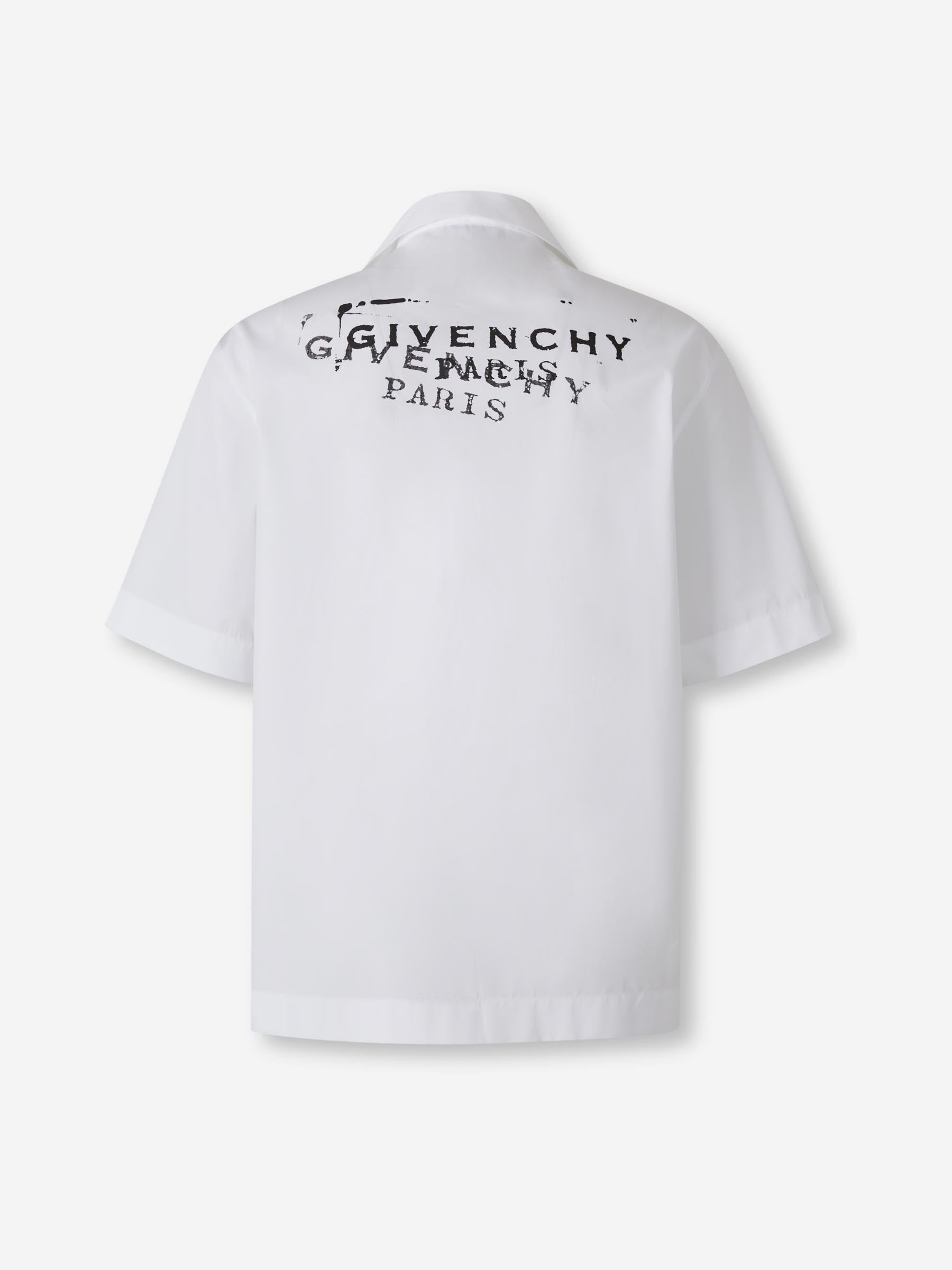 Givenchy Hombre Barcelona Camisa Stamp color Blanco sku 532-000720 01 - Foto 2