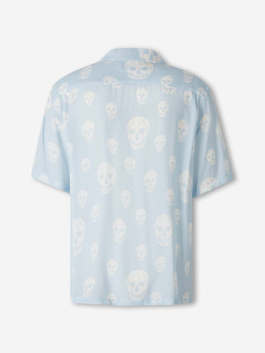 McQueen Hombre Barcelona Camisa Casual Estampada color Azul Celeste sku 532-000722 01 - Foto 2