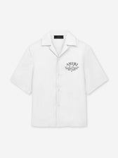 Amiri Hombre Barcelona Camisa Logo Algodón color Blanco sku 532-000723 01 - Foto 1