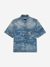 Amiri Hombre Barcelona Camisa Denim Chateau color Azul Denim sku 532-000728 01 - Foto 1